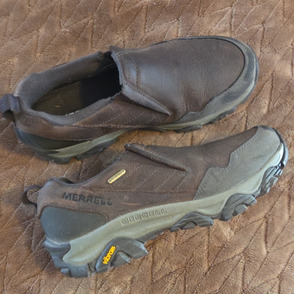 Merrell Dark Brown Slip-On Loafers